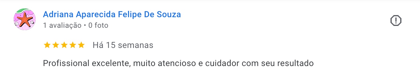 Avaliação Google de Adriana Aparecida